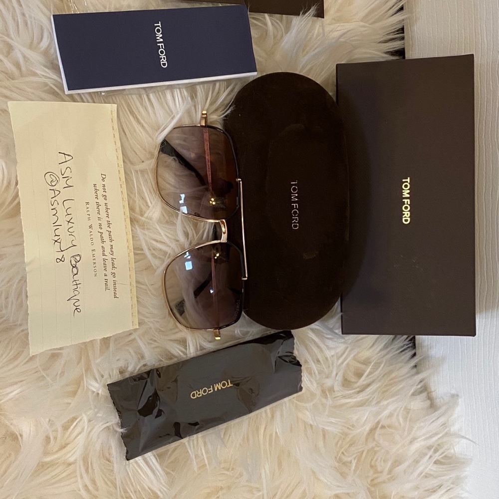 100% Authentic Tom Ford aviator sunglasses